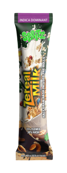1pk Infused Preroll Zereal Milk Indica