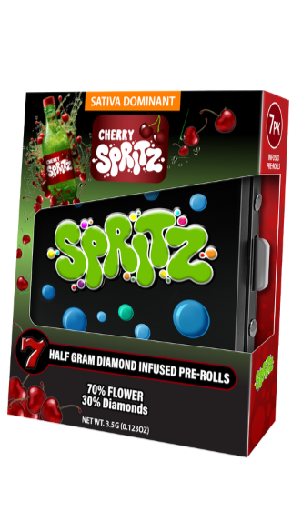 7pk Infused Preroll Cherry Spritz Sativa