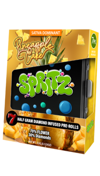 7pk Infused Preroll Pineapple Cake Sativa