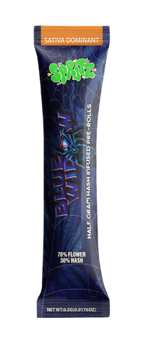1pk Infused Preroll Blue Widow Sativa