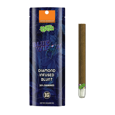 Spritz 1g Infused Blunt Blue Widow Sativa