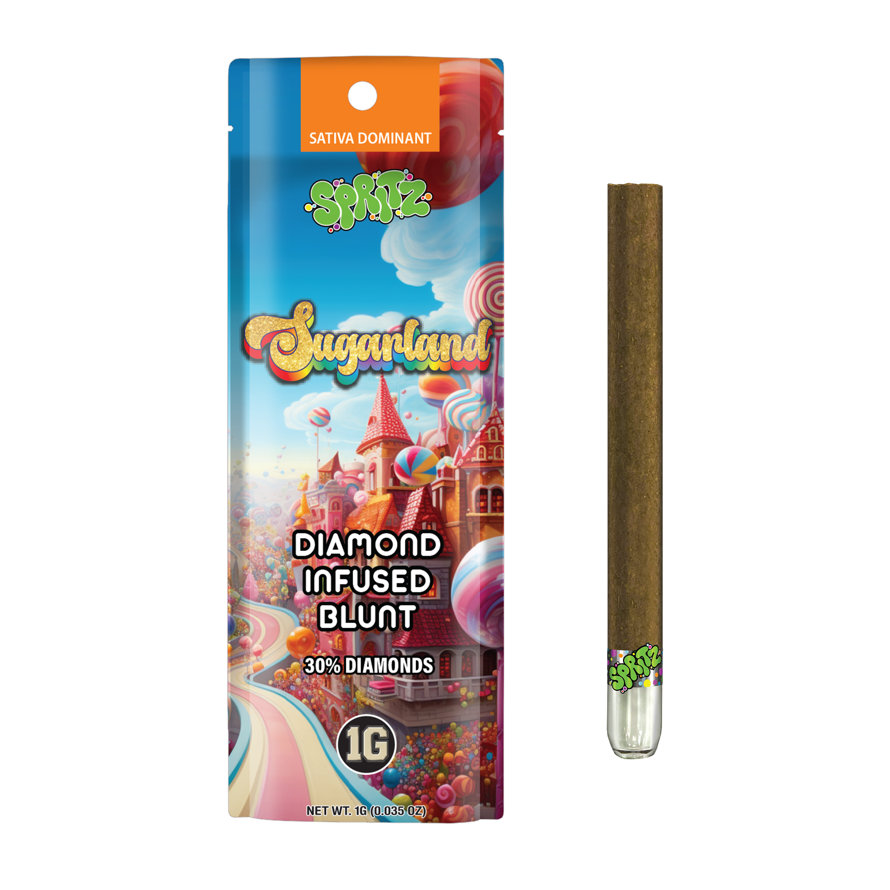 Spritz 1g Infused Blunt Sugarland Hybrid