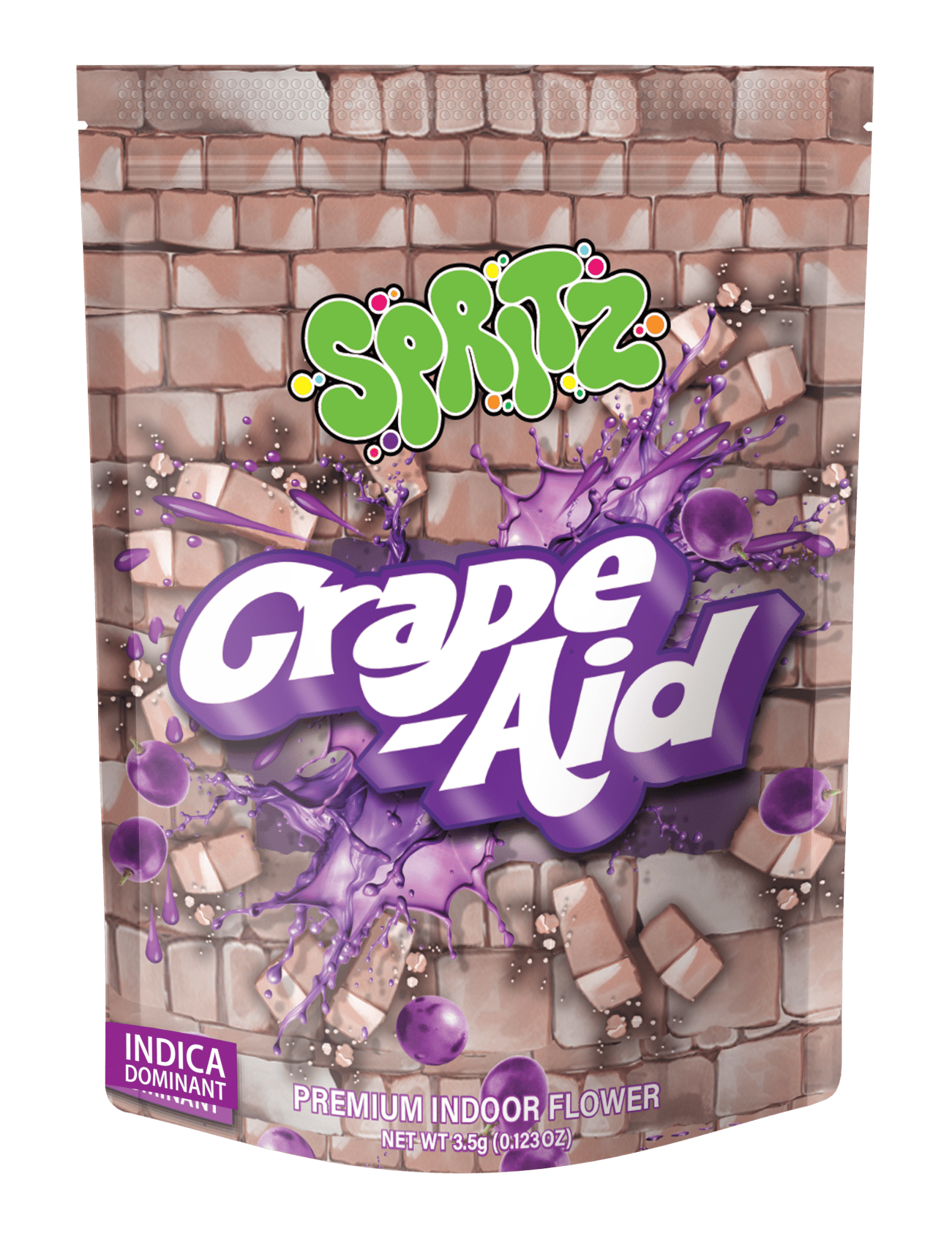 Flower 3.5g Spritz Grape-Aid Indica
