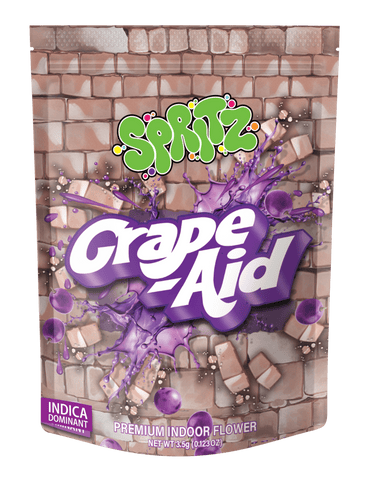 Flower 3.5g Spritz Grape-Aid Indica