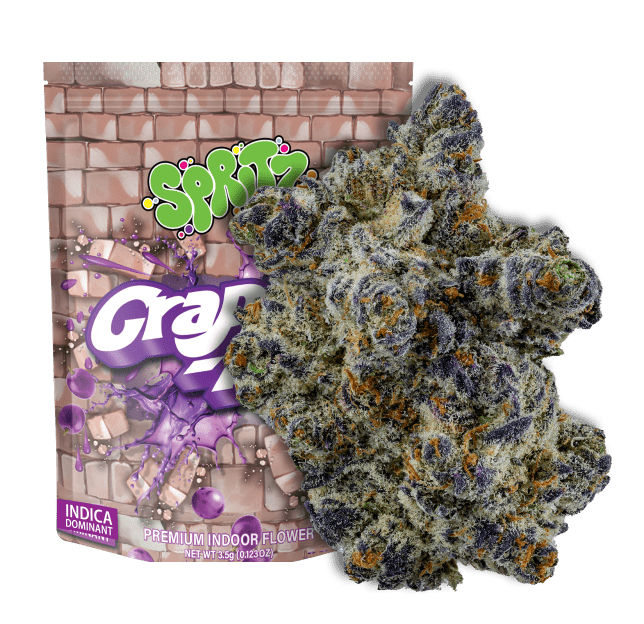 Flower 3.5g Spritz Grape-Aid Indica