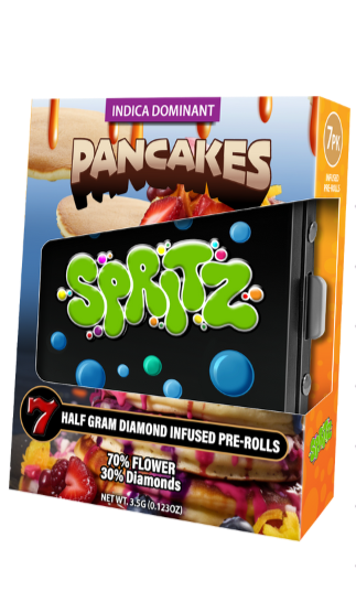 7pk Infused Preroll Pancakes Indica