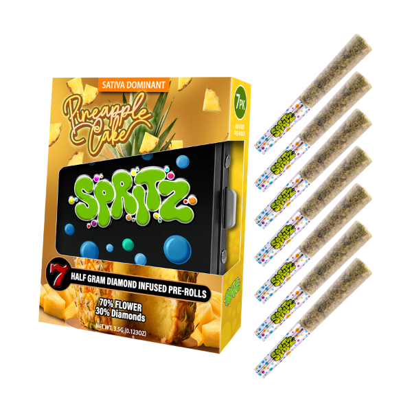 7pk Infused Preroll Pineapple Cake Sativa
